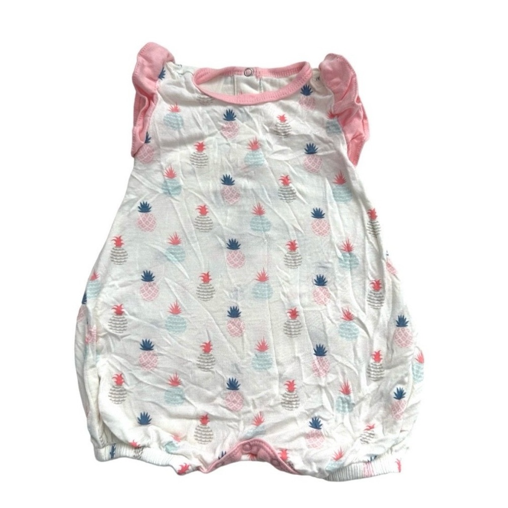 Bestaroo Pineapple Print Bamboo Romper